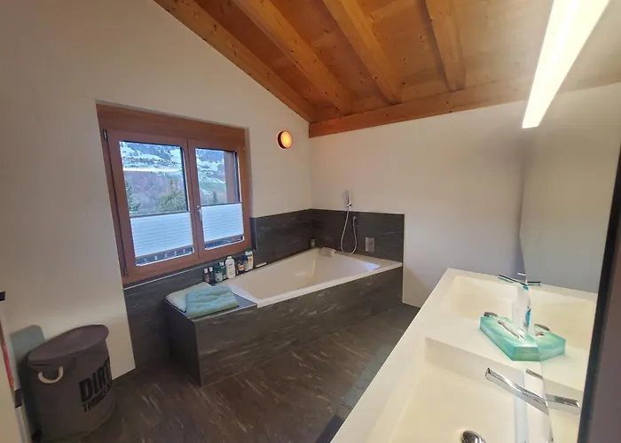 Villa Edles Einfamilienhaus Mit Wirlpool Saas im Prattigau